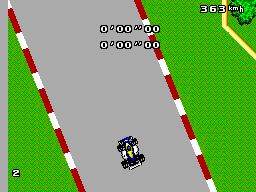 Super Racing screenshot 3 for Sega Mark III